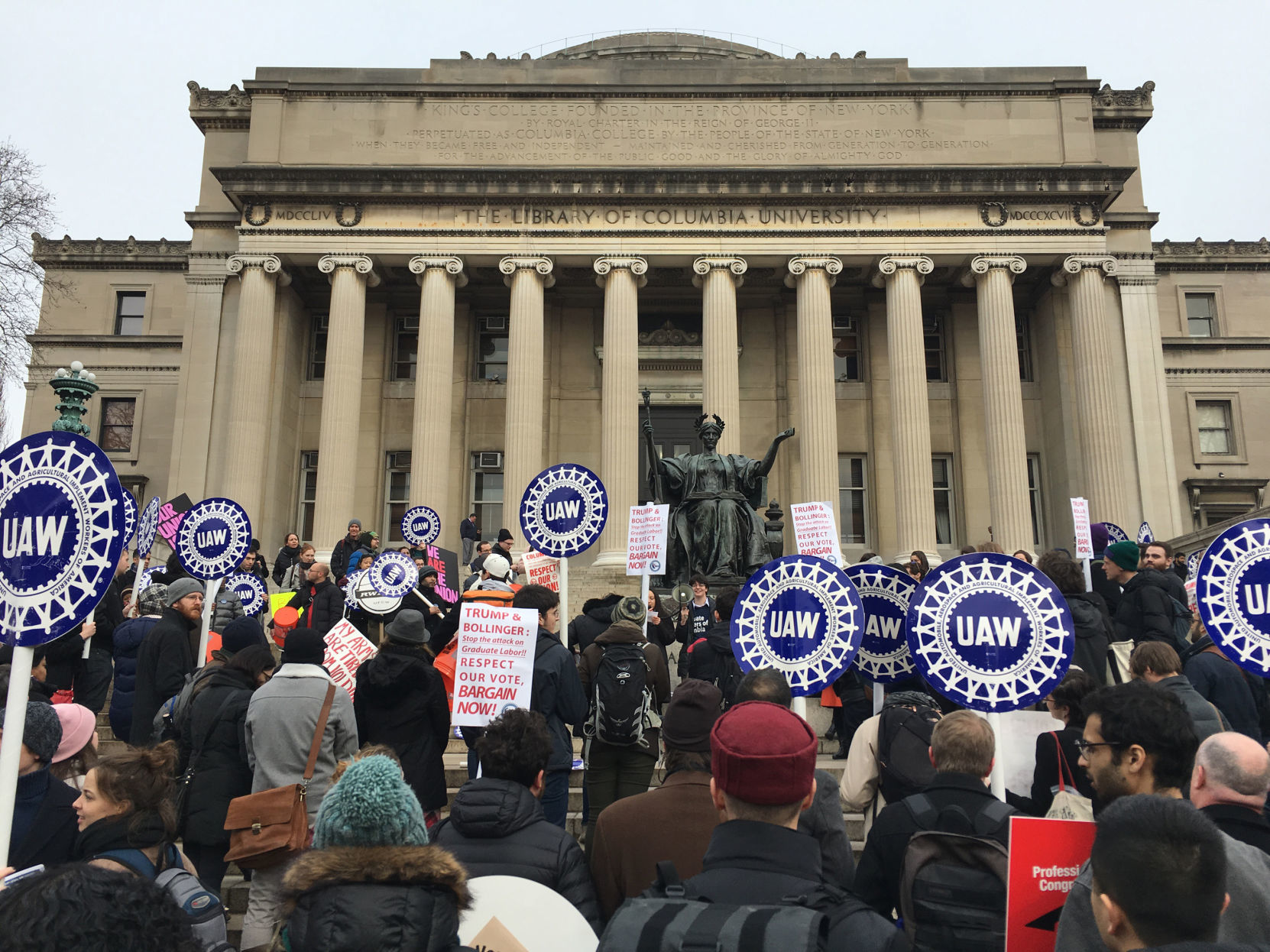 Graduate assistant labor rights